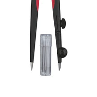 Rotring Pergel Lise Tipi, Hızlı ve Hassas Ayar, 130 mm, Ø 360 mm Çizim görseli