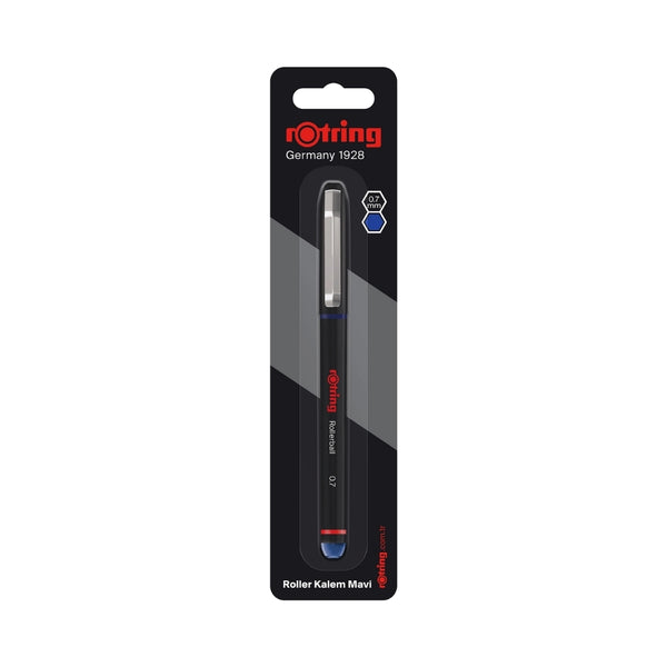Rotring Roller Kalem, 0.7 mm, Mavi, Hızlı Kuruyan Mürekkep, ABS  gövde ana görseli