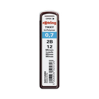 Rotring | Tikky Versatil Kalem Okul Seti, 0.7 mm Uç, Bordo, Silgi ve 12'li Uç Hediyeli görseli