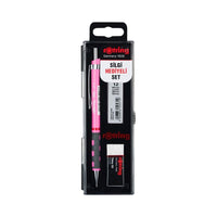 Rotring | Tikky Versatil Kalem Okul Seti, 0.7 mm Uç, Neon Pembe, Silgi ve 12'li Uç Hediyeli görseli
