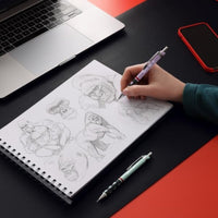 Rotring Tikky Versatil Okul Seti, 0.7 mm, Lila, Silgi ve Uç Hediyeli görseli