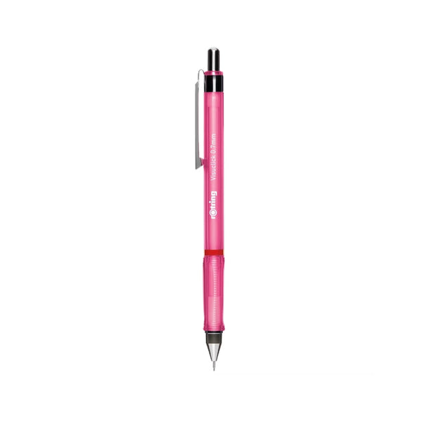 Rotring | Visuclick Versatil Kalem, 0.7 mm Uç, Opak Pembe, Ergonomik Üçgen Tutuş, Metal Mekanizma ana görseli