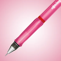 Rotring | Visuclick Versatil Kalem, 0.7 mm Uç, Opak Pembe, Ergonomik Üçgen Tutuş, Metal Mekanizma görseli