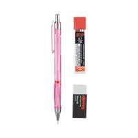Rotring | Visuclick Versatil Kalem Okul Seti, 0.7 mm Uç, Pembe, Silgi ve 12'li Uç Hediyeli görseli