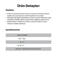 Rotring | Visumax Versatil Kalem, 0.7 mm Uç, Siyah, Ergonomik Kauçuk Tutuş, Çevir-Aç Silgi görseli