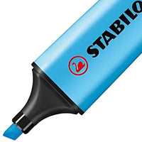 Stabilo | BOSS Original Fosforlu Kalem, Mavi, 2-5 mm Uç, Su Bazlı Mürekkep, 4 Saat Kurumaya Dayanıklı görseli