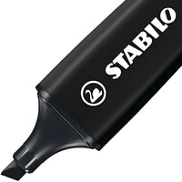 Stabilo | BOSS Original NatureCOLORS Fosforlu Kalem, Siyah, 2-5 mm Uç, Su Bazlı Mürekkep görseli