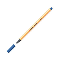 Stabilo | Point 88 Fineliner Kalem, 0.4 mm Uç, Mavi, Metal Destekli Uç, Altıgen Tasarım ana görseli