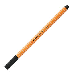Stabilo Point 88 Fineliner  Kalem, 0.4 mm Uç, Siyah, Altıgen Tasarım ana görseli