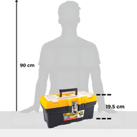 Super-Bag Takım Çantası, Metal Kilitli, 16", Dayanıklı ve Ergonomik görseli