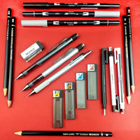 Tombow Min Mono Leaf 0.3mm HB Kalem Ucu, Siyah, 12 Uçlu Kutu,Dayanıklı görseli