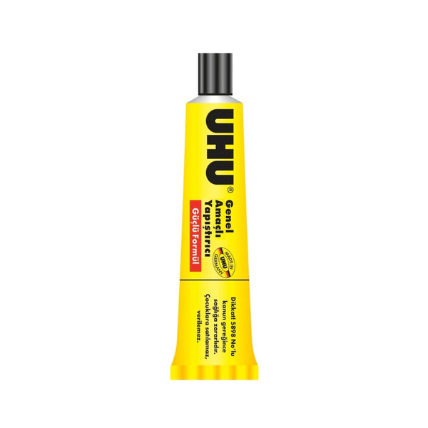 UHU | Genel Amaçlı Sıvı Yapıştırıcı, 7 ml, Şeffaf, Hızlı ve Güçlü Yapışma, Tüm Yüzeyler İçin Uygun ana görseli