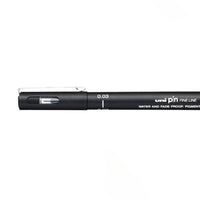 UNİ | Pin 200 Teknik Çizim Kalemi, 0.03 mm Uç, Siyah, Suya ve Solmaya Dayanıklı Pigment Mürekkep görseli