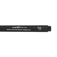 UNİ | Pin 200 Teknik Çizim Kalemi, 0.2 mm Uç, Siyah, Suya ve Solmaya Dayanıklı Pigment Mürekkep görseli