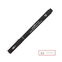 UNİ | Pin 200 Teknik Çizim Kalemi, 0.3 mm Uç, Siyah, Suya ve Solmaya Dayanıklı Pigment Mürekkep görseli