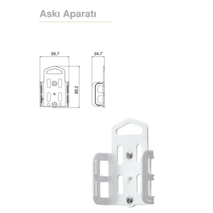 Üçlü Çoklu Priz – Anahtarlı Topraklı, Uzatma Kablosu, 3lü, 3m, Siyah