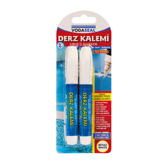 Vodaseal | 2'li Derz Kalemi , Beyaz - Rodoplu Store