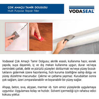 Vodaseal | Çok Amaçlı Tamir Dolgusu, 200 gram, Beyaz görseli