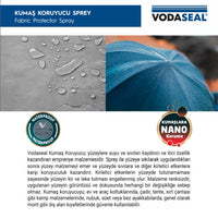 Vodaseal | Kumaş Koruyucu Sprey, Çok Amaçlı Su Kaydırma Özellikli Sprey, 200 ml görseli