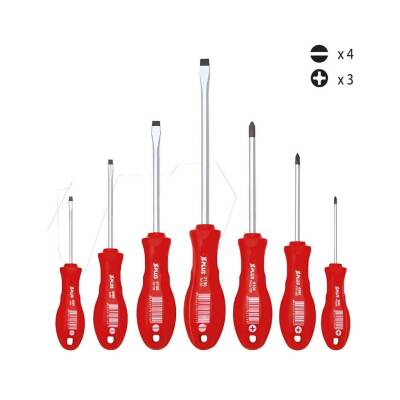 Cerpa X-Plus Tornavida Takımı, Manyetik Uçlu, 7'li Set, Dayanıklı - Cerpa