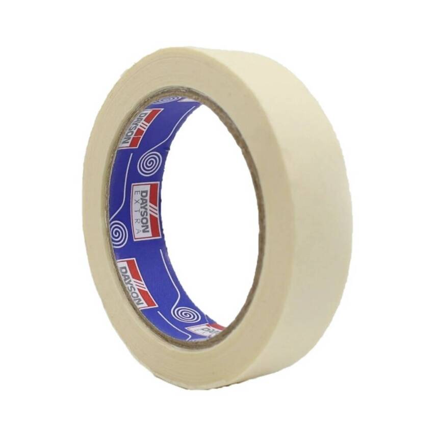 Dayson Extra Maskeleme Bandı, 36 mm x 25 m, Sarı, Dayanıklı ve Güçlü - 1