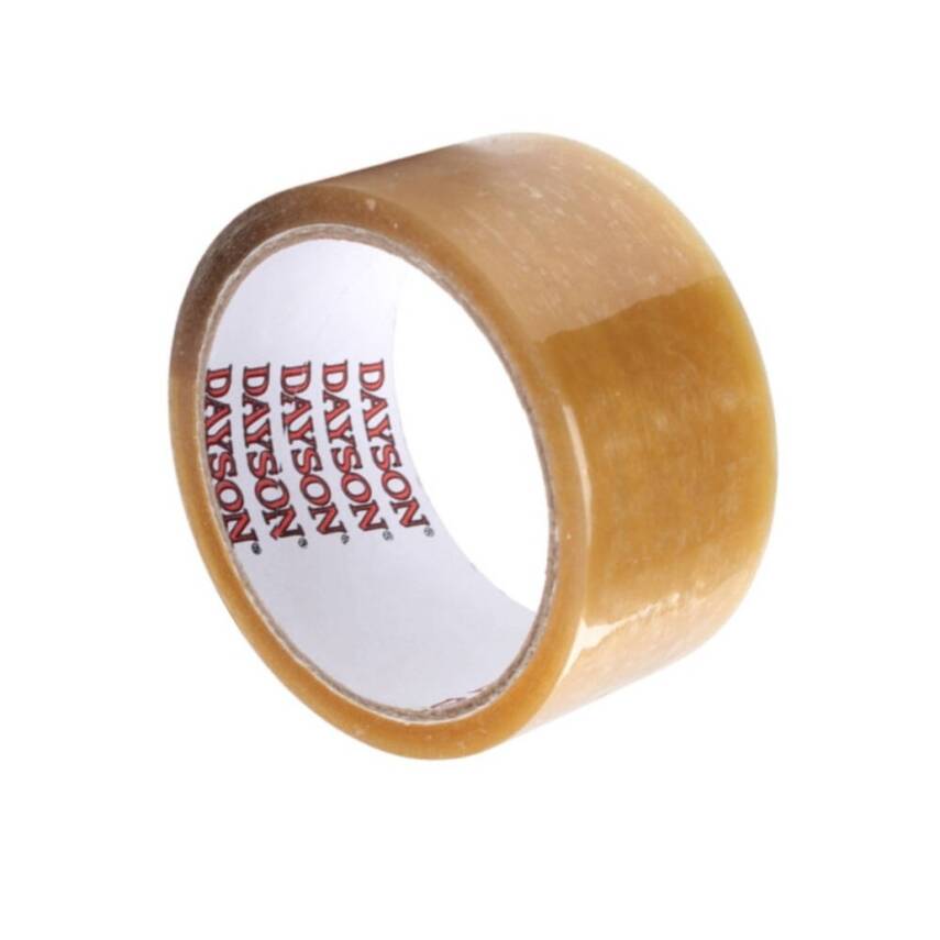 Dayson Koli Bandı, 45 mm x 100 m, Şeffaf, Dayanıklı ve Güçlü Yapışma - 1