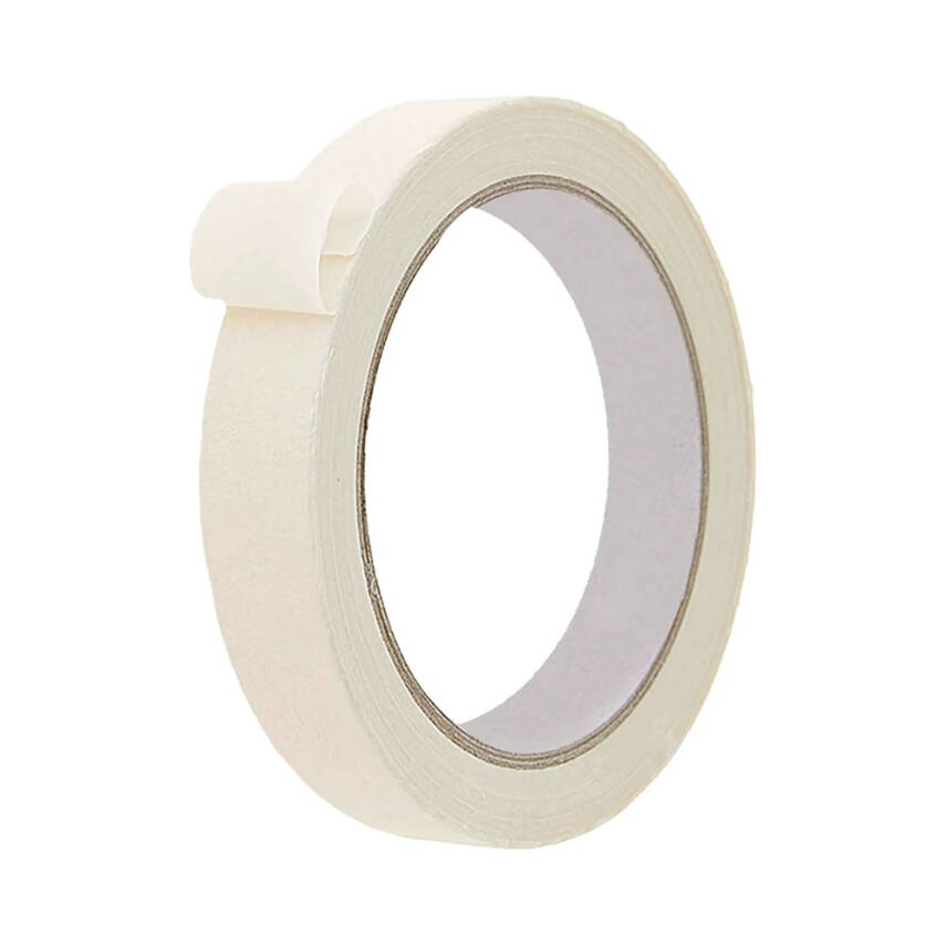 Dayson Universal Maskeleme Bandı, 18 mm x 35 m, Beyaz, Güçlü Yapışma - 1