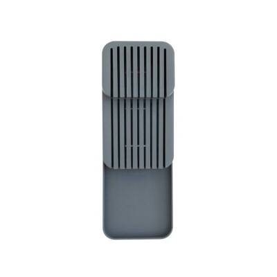 Decobella 2 Sıra Bıçaklık, 18 Bıçak Kapasite, Yer Tasarruflu, Antrasit - 4