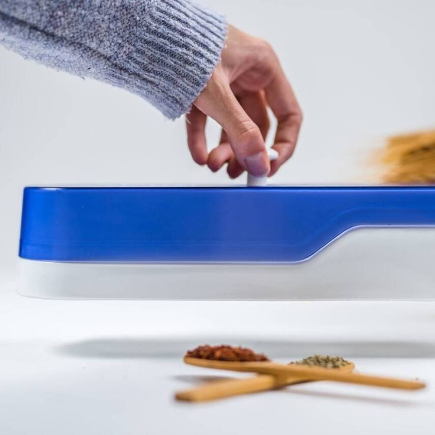 Decobella 4 Gözlü Baharatlık, Şık ve Düzenli Saklama Çözümü - 8