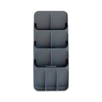 Decobella 9 Bölmeli Çekmece Kaşıklık, Rampalı, Yer Tasarruflu Tasarım - 2