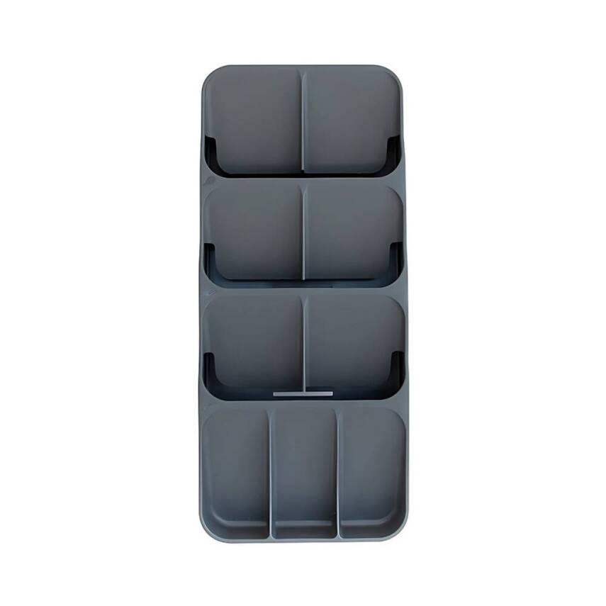 Decobella 9 Bölmeli Çekmece Kaşıklık, Rampalı, Yer Tasarruflu Tasarım - 2