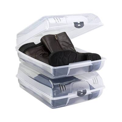 Decobella Bot ve Çizme Koruma Kutusu, Dayanıklı ve Pratik Saklama - 3