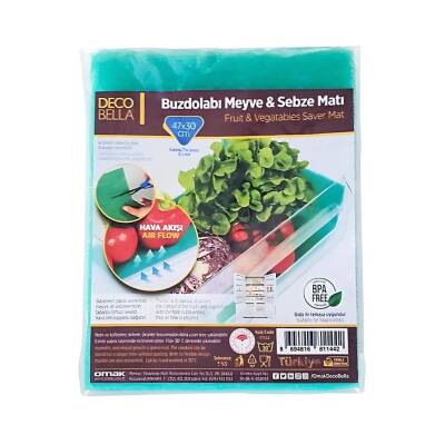 Decobella Buzdolabı Meyve ve Sebze Matı, Taze ve Düzenli Saklama - 2