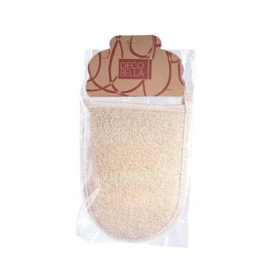 Decobella Kabak Organik Eldiven Lif, Doğal ve Cilt Dostu Peeling - Decobella
