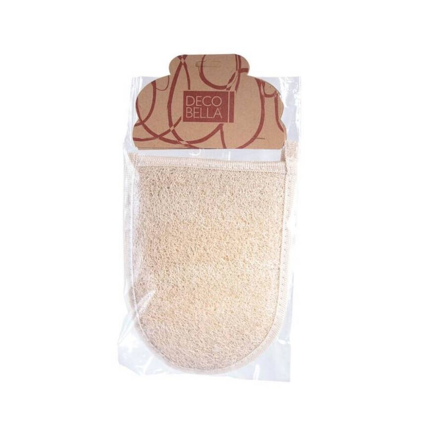 Decobella Kabak Organik Eldiven Lif, Doğal ve Cilt Dostu Peeling - 1
