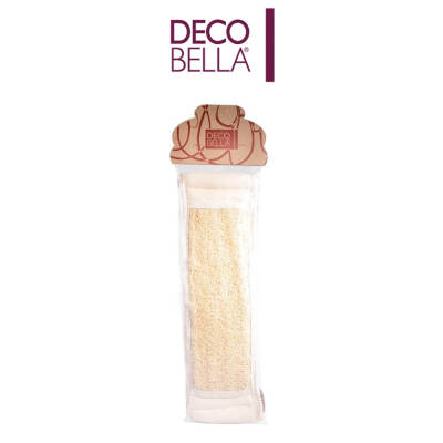 Decobella Kabak Organik Sırt Masaj Lifi, Doğal, Derinlemesine Temizlik - 2