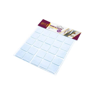 Decobella Kare Keçe 30x30 mm, Mobilya Koruyucu ve Kaydırmaz Tasarım - Decobella