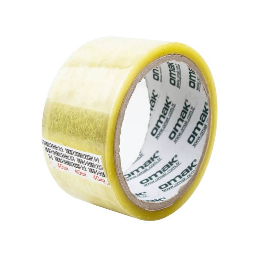 Decobella Koli Bandı, 45mm Genişlik, 40 Metre Uzunluk, Şeffaf Bant - 1