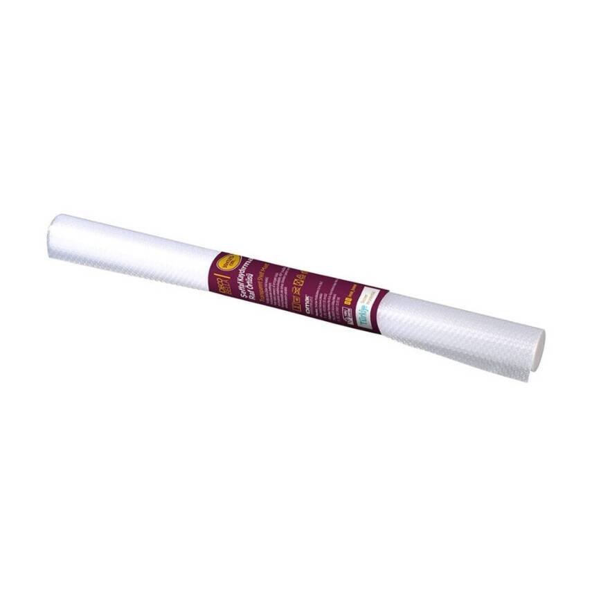 Decobella Şeffaf Raf Örtüsü 125x50 cm, Kaymaz ve Kolay Temizlenir - 1