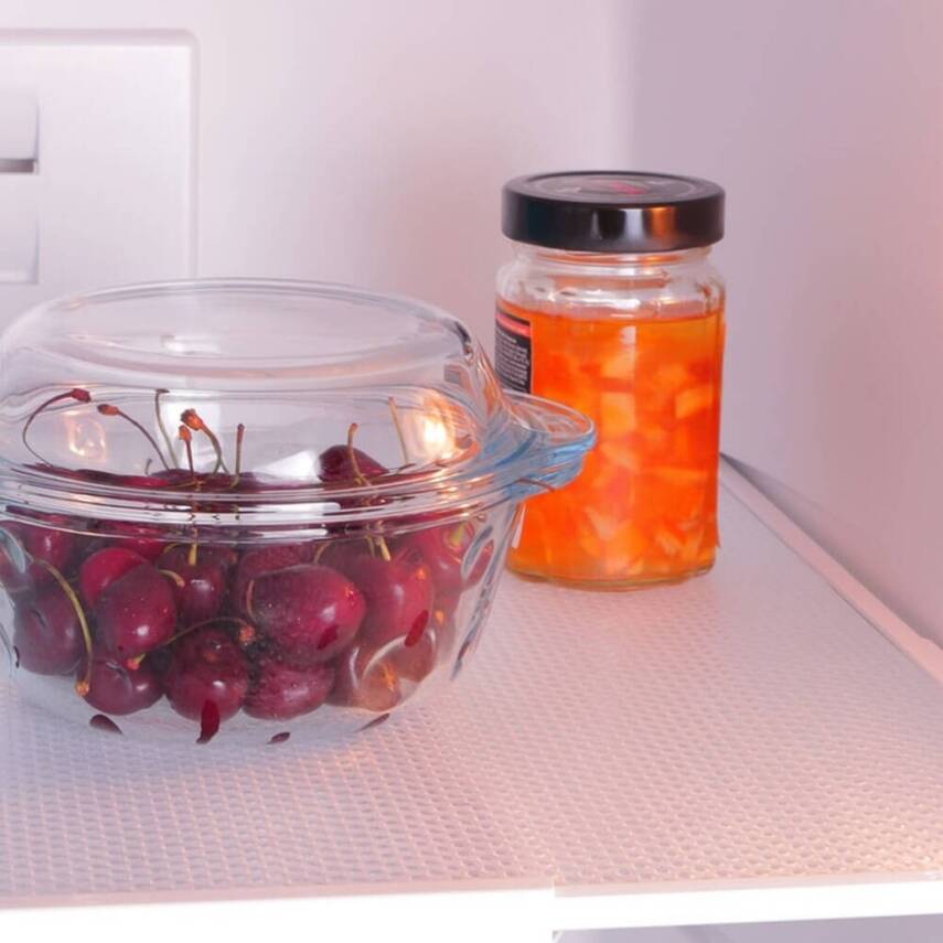 Decobella Şeffaf Raf Örtüsü 200x30 cm, Kaymaz ve Kolay Temizlenir - 4