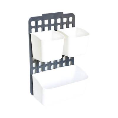 Decobella Seviye Ayarlanabilir Düzenleyici, 2 Dar + 1 Geniş Sepetli - Decobella