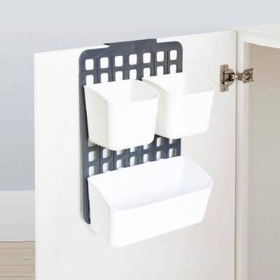 Decobella Seviye Ayarlanabilir Düzenleyici, 2 Dar + 1 Geniş Sepetli - 2