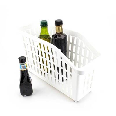 Decobella Tekerlekli Düzenleyici Sepet, 13 L, Pratik ve Taşınabilir - 2