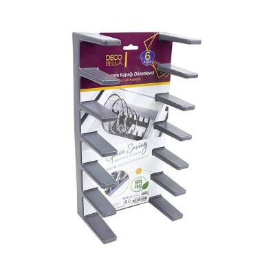 Decobella Tencere Kapağı Düzenleyici, Şık ve Pratik Saklama Çözümü - Decobella