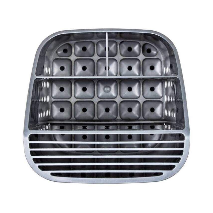 Decobella Tezgah Üstü Kaşıklık, Bölmeli, Süzülebilir Alt Hazneli Model - 2