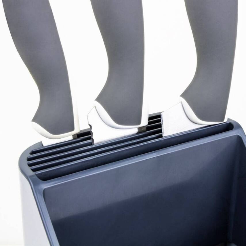 Decobella Tezgah Üstü Kaşıklık, Bölmeli, Süzülebilir Alt Hazneli Model - 3