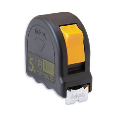 Dekor Şerit Metre, 5 m 25 mm, Soft, Dayanıklı ve Kolay Kullanım - Dekor