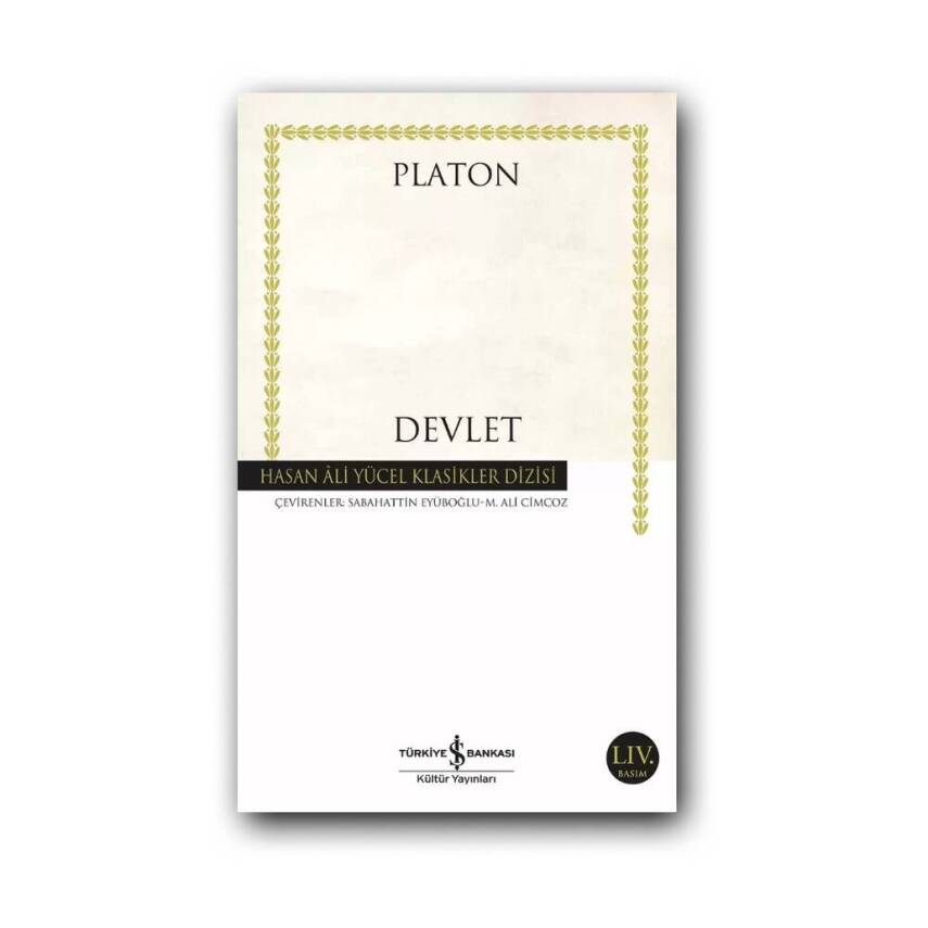 Devlet, Platon, Felsefe ve Siyaset, 100 Temel Eser, Karton Kapak - 1