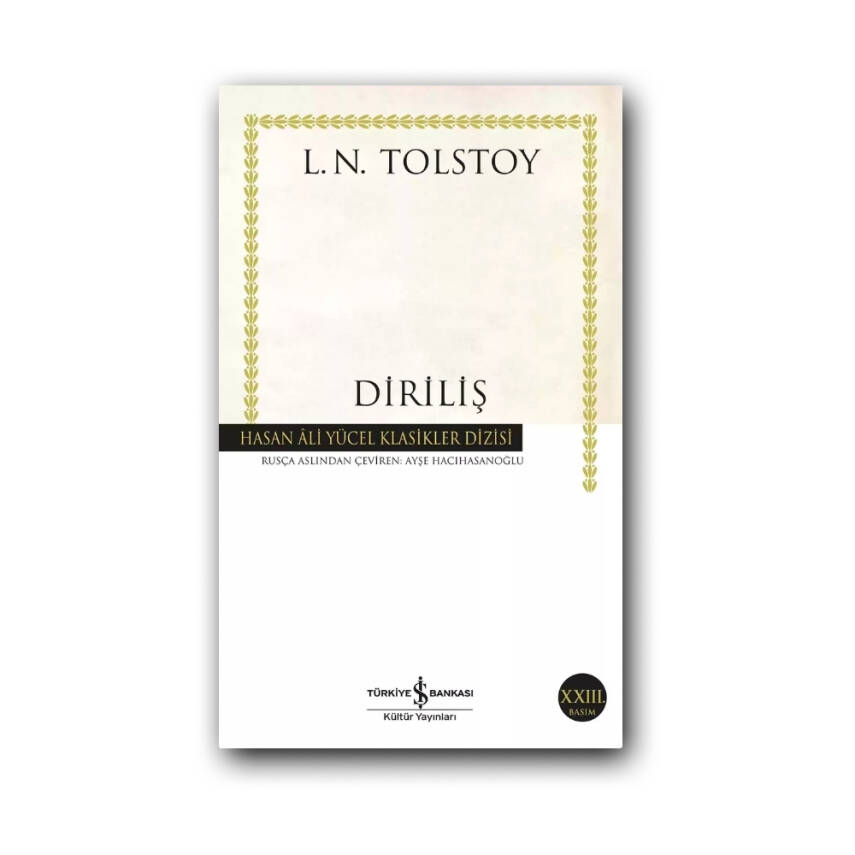 Diriliş (Karton Kapak) - Lev Tolstoy, Edebiyat, Klasik Rus Romanı - 1
