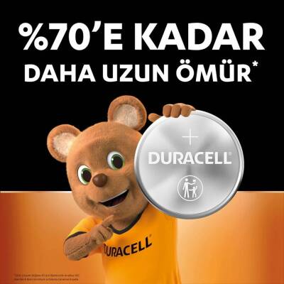 Duracell 3V Lityum Düğme Pil, 2'li, CR2032 - Uzun Ömürlü Güvenlik - 3